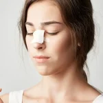 Nâng sống mũi bị sưng bao lâu thì lành