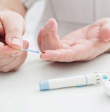 tiểu đường căng da mặt được không